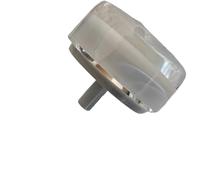 1 bouton de sélection de fonction for lave-linge à tambour, pompe à chaleur, sèche-linge, ordinateur, deux couleurs (blanc et transparent)