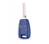 1 Bouton Lame Non coupée télécommande clé de Voiture Coque Housse boîtier Accessoires de Remplacement adaptés pour Fiat Stilo Punto Seicento