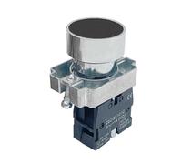 1 bouton plat momentané à réinitialisation automatique 1 interrupteur à bouton-poussoir à tête plate N/O(XB2-BA21)