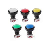 1 bouton-poussoir rond de 45 mm pour borne d'arcade, micro-interrupteur LED, clavier pour équipement