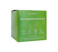 (1 Box)Chrysanthemum Tea with Goji-Berries Natural Liver Cleanse Tea for Fire Control for Home/Office