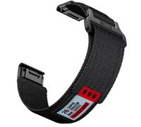 1 bracelet de montre en nylon compatible avec Garmin Fenix 8, fenix6, 7x pro - Avec fermeture