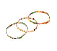 1 bracelet Miyuki avec perles Miyuki de couleurs mélangées aléatoires pour femme, cadeau d'amitié, bijoux, processus professionnel