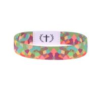 1 bracelet portable avec versets de la Bible avec NFC élastique étanche capteur intelligent bracelets religieux bijoux cadeaux pour femmes hommes, 2.36*0.59in