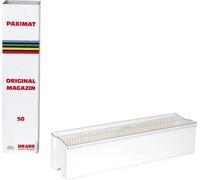 Magasin à diapositives Braun Paximat 50 pour 50 dias (2-3, 2 mm d'épaisseur) blanc | ✅ Livraison gratuite à partir de 100 €