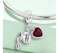 1 breloque exquise en forme de constellation argentée pour femme | Bracelet à breloques à faire soi-même et à porter au quotidien - Bijoux assortis - Perles de décoration pour femme