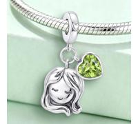 1 breloque exquise en forme de constellation argentée pour femme | Bracelet à breloques à faire soi-même et à porter au quotidien - Bijoux assortis - Perles de décoration pour femme