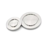 1 bride de tube à vide KF10 16 25 40 50 63 80 100 Plaque aveugle vierge en acier inoxydable SS304/316L Raccord de tuyau (KF40)