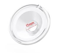 1 bride en silicone de 17 mm compatible avec le tire-lait Momcozy S12 Pro/S9 Pro/Lillo S12, S12 Pro/S9 Pro/S12 Pro/S12, accessoires de rechange pour tire-lait portable, pièces de bride Shield 17 mm