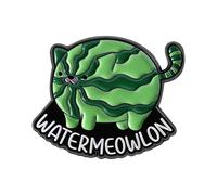 1. Broches de dessin animé d'animaux de fruits fantaisistes, conception de chaton ludique, bijoux en alliage léger, cadeaux d'amitié uniques, jolis cadeaux de fruits d'animaux