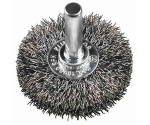 1 brosse circulaire Klingspor 358360 - Diamètre : 60 x largeur : 14 x tige : 6 mm - Pour acier inoxydable
