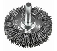 1 brosse circulaire Klingsport 358369 - Diamètre : 70 x largeur : 12 x tige : 6 mm, grain : 320, polyamide SIC