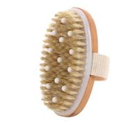 1 Brosse de Douche Portable en Bois, exfoliante, Massage, frottement, Douce, Spa, Massage de Douche (B)