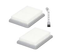 1 Brosse De Nettoyage De Filtre Avec Préfiltre Intégré For Une Filtration Efficace, Compatible Avec Les Aspirateurs Bosch Et Universal-vac 18 À Batterie Longue Durée.(2 PCS)