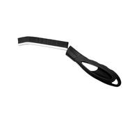 1 brosse de nettoyage pour joints de carrelage à poils durs - Outil de nettoyage de rainures de fenêtre - Brosse de nettoyage pour suceur plat pour cuisine, salle de bain (D)