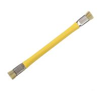 1 brosse flux pour le nettoyage IC, brosse de nettoyage à double extrémité pour le retrait de la poussière avec poignée antidérapante isolée thermiquement pour (jaune)
