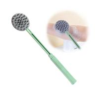 1 brosse réglable en silicone pour le dos de la douche, 25,4 à 40,6 cm, extensible pour le dos de la douche, exfoliant pour le corps pour le bain