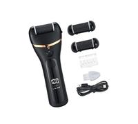 1. Broyeur à pied électrique, écran LED numérique, 3 vitesses, réglable, rechargeable et portable, élimination efficace des callosités, tête amovible, extracteur de callosités électrique avec