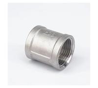 1" BSP Equal Female Thread Casting 304 Stainless Pipe Fitting Coupling Connector water oil air