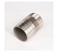 1" BSPT Male x Fit 1.25" I/D Hose Barb 304 Stainless Pipe Fitting Hosetail Connector Water Gas Oil