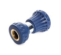 1 buse de tuyau de pompier, robuste, de style pompier, anti-fuite et buse d'eau réglable