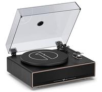 1 BY ONE Platine Vinyle avec Haut-parleurs Intégrés Bluetooth 33/45 TR/Min