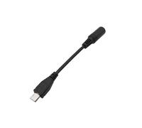 1 câble adaptateur d'alimentation CC femelle vers mâle de 5,5 x 2,1 mm, type C/micro USB/USB AF(Micro USB)