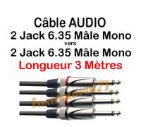 Stagg Music Câble STC3P Bretelle Jack 3 m