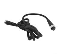 1 câble d'alimentation électrique pour batterie Daiwa 300 500 750MJ - Cordon d'air en cuivre PVC noir argenté (1 m)