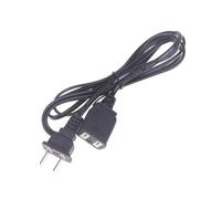 1 câble d'alimentation secteur à deux broches en PVC, rallonge de 1,5/2/2,5/4/4,2/4,5/6 m en cuivre(1.5m Black)