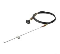 1 câble d'étranglement de carburateur, mécanisme poussoir et tirette essentiel compatible avec de nombreux véhicules (4,5 mètres)
