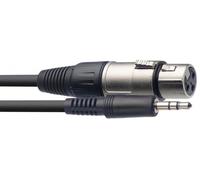 1 Câble Jack 3.5 Mâle STEREO vers XLR 3 Broches Femelle Longueur 3 Métres
