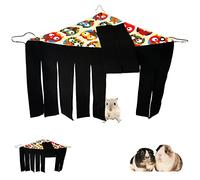 1 cachette pour cochon d'Inde, Rat, cachette d'angle Peekaboo Jouets pour cage Accessoires cachés Habitat Tente Jouets pour furets Chinchillas Sugar Glider Petits Animaux de Compagnie