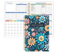 1 Cahier De Planificateur De Budget - Organisateur De Finances Mensuel Avec Un Carnet De Suivi Des Dépenses Pour Gérer Efficacement Votre Argent, Livre De Compte Non Daté / Planificateur De Finances, 