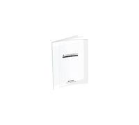 Conquérant 41473 Cahier Classique Piqûre Couverture Polypropylène Rigide Transparente A5+ Papier Vert