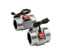 1 capteur de débit d'eau à effet Hall avec indicateur de fréquence d'impulsions électromagnétiques(YF-DN40-S 1.5inch)