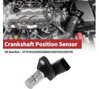 1 Capteur De Position Du Vilebrequin Pour Dodge Caravan Se 2.4 01-07 Moteur Capteur Ckp No.37747810 MšŠtal Noir Plastique