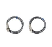 1 capteur de proximité inductif M12, capteur de détection de métaux à deux fils 24 V CC/12 V CC(DM12-08U-ND,NO)