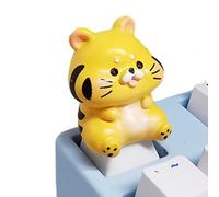 1 capuchon de clé en résine ABS 3D en forme d'animal du zodiaque pour clavier mécanique