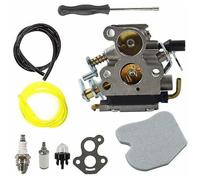 1 carburateur Husqvarna 235, 235E 236 240 240E avec kit d'entretien complet pour tronçonneuse professionnelle Label