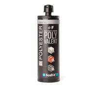 1 cartouche 380ml résine polyester polyvalente - 1 ATE - ton gris - SCELL-IT - F380G
