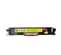 1 cartouche de toner couleur compatible Compatible avec numéro de pièce CE310A CE313A 126A fonctionne avec les modèles d'imprimante Pro CP1025 M275 100 couleur MFP M175a M175nw(1pcs CE312A-Yellow)