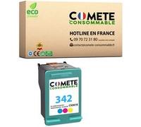 COMETE CONSOMMABLE 2 Cartouches Premium Compatible 342 Couleur pour imprimante DESKJET 5400 Series 5440 5440 Series Officejet 6310 Photosmart 2570 2575 7850 C3100 C3100 Series C3170