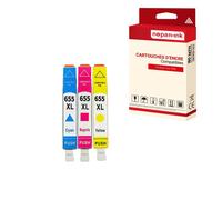 1 Cartouche d'encre pour HP 655 XL Jaune 13ml