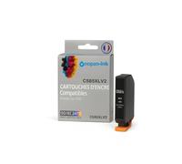 1 Cartouche pour CANON PG585XL Noir 900 avec Canon Pixma TS 4150i; Pixma TS 6550i; Pixma TS 7550i; Pixma TS 7650i; Pixma TS 7750i.