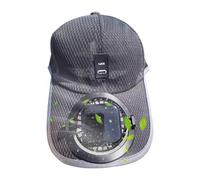 1 casquette de baseball avec ventilateur - Outdoor Fan Baseball Hat | Solar Hat | Cooling cap for Summer Heat | Hands-frree for Sports & Hiking | Rechargeable Sun with Built-in Home