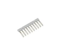1 cavalier de câblage EB10-5 pour UK3N MBKKB2.5 UKK/UKKB3 connecteur EB 10-5 DIN Rail UK Bornier Accessoires pont d'insertion (pour MBKKB 2,5)