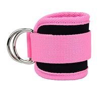 1 ceinture de cheville de fitness pour exercices de fessier, extension de jambe, boucles et ceinture de cheville ajustée