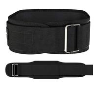 1 ceinture d'haltérophilie de fitness for hommes et femmes, ceintures soutien gymnastique for haltérophilie, dynamophilie, musculation, squat, soulevé terre(Black,M)