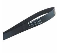 1 ceinture striée XLJP PJ for vélo de sport et tapis de course - Ceinture d'exercice en caoutchouc durable (230J-300J) - Plusieurs largeurs disponibles(248J-PJ630 4ribs)